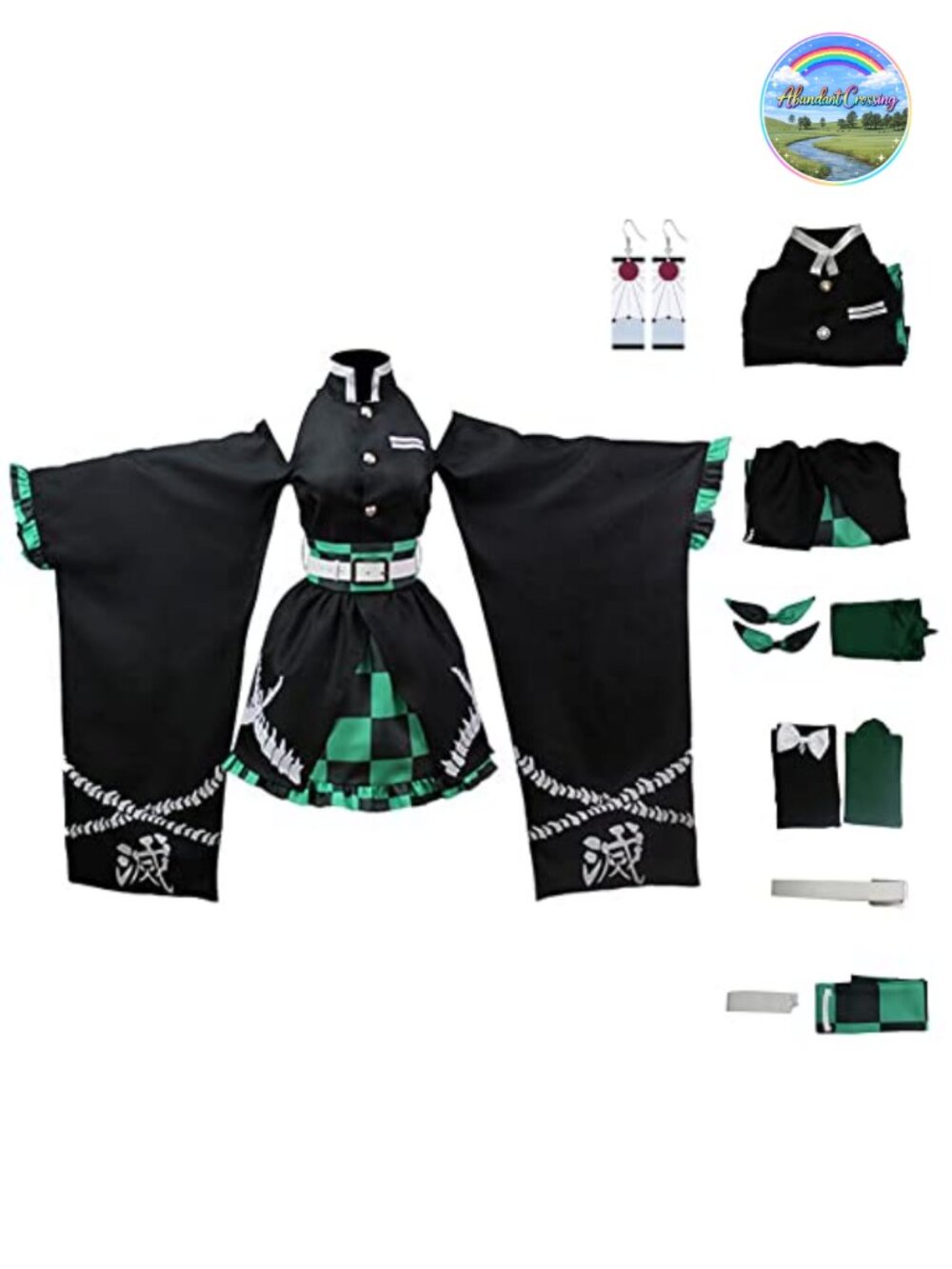 Cosplay Kimono Dress Off Shoulder Skirt Outfit Halloween Adult